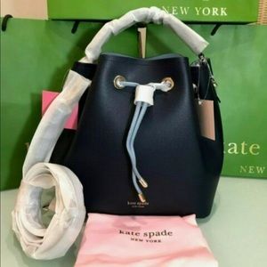 NWT Kate Spade med Vivian bucket bag/blazer blue